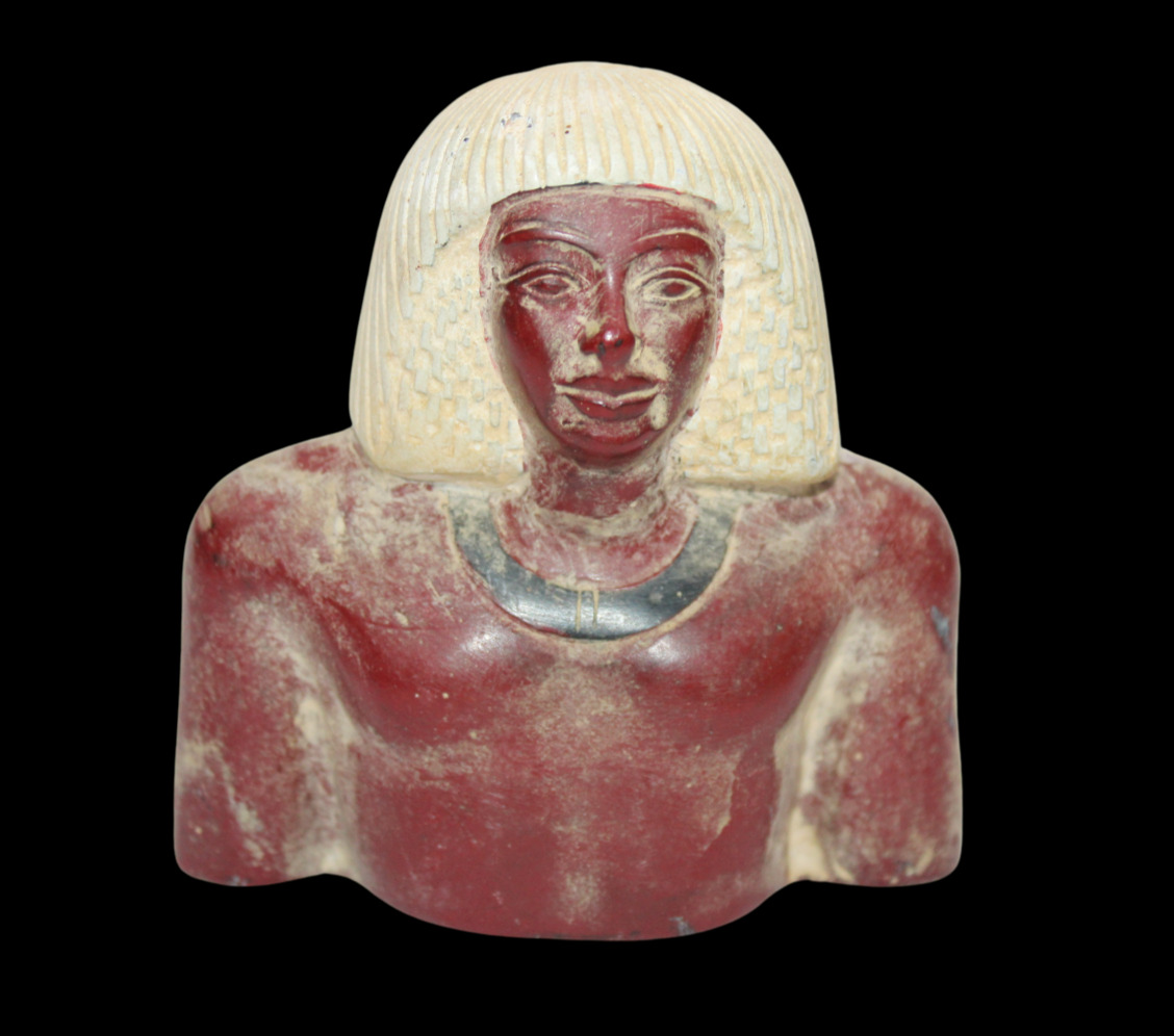 RARE ANCIENT EGYPTIAN PHARAONIC ANTIQUE King RAMSES III Pharaonic Statue (A+)