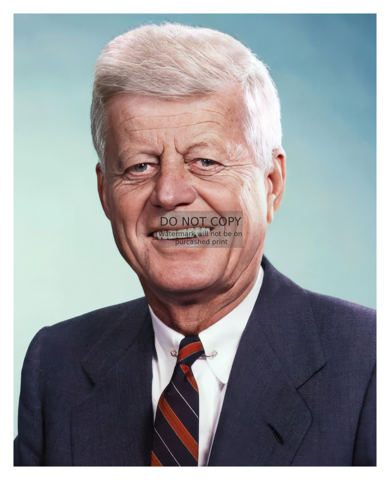 PRESIDENT JOHN F. KENNEDY IF HE HAD LIVED TO BE OLD 8X10 FANTASY PHOTO