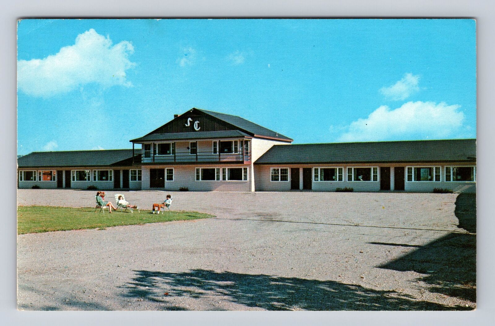 Westfield VA-Virginia, Sir Charles Motel Advertising, Vintage c1976 Postcard