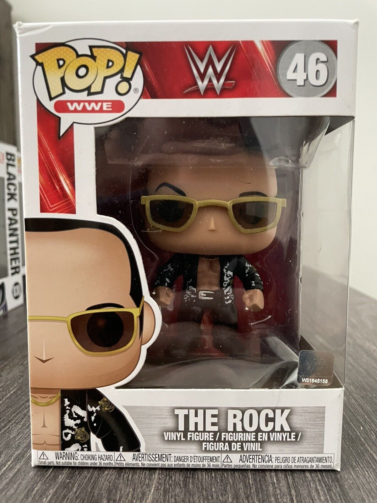 FUNKO POP THE ROCK WWE #46 - NOT MINT