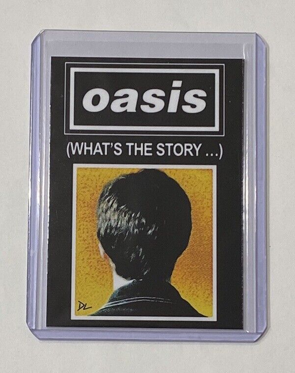 Oasis Limited Edition Artist Signed “Pop Icons” Trading Card 1/10