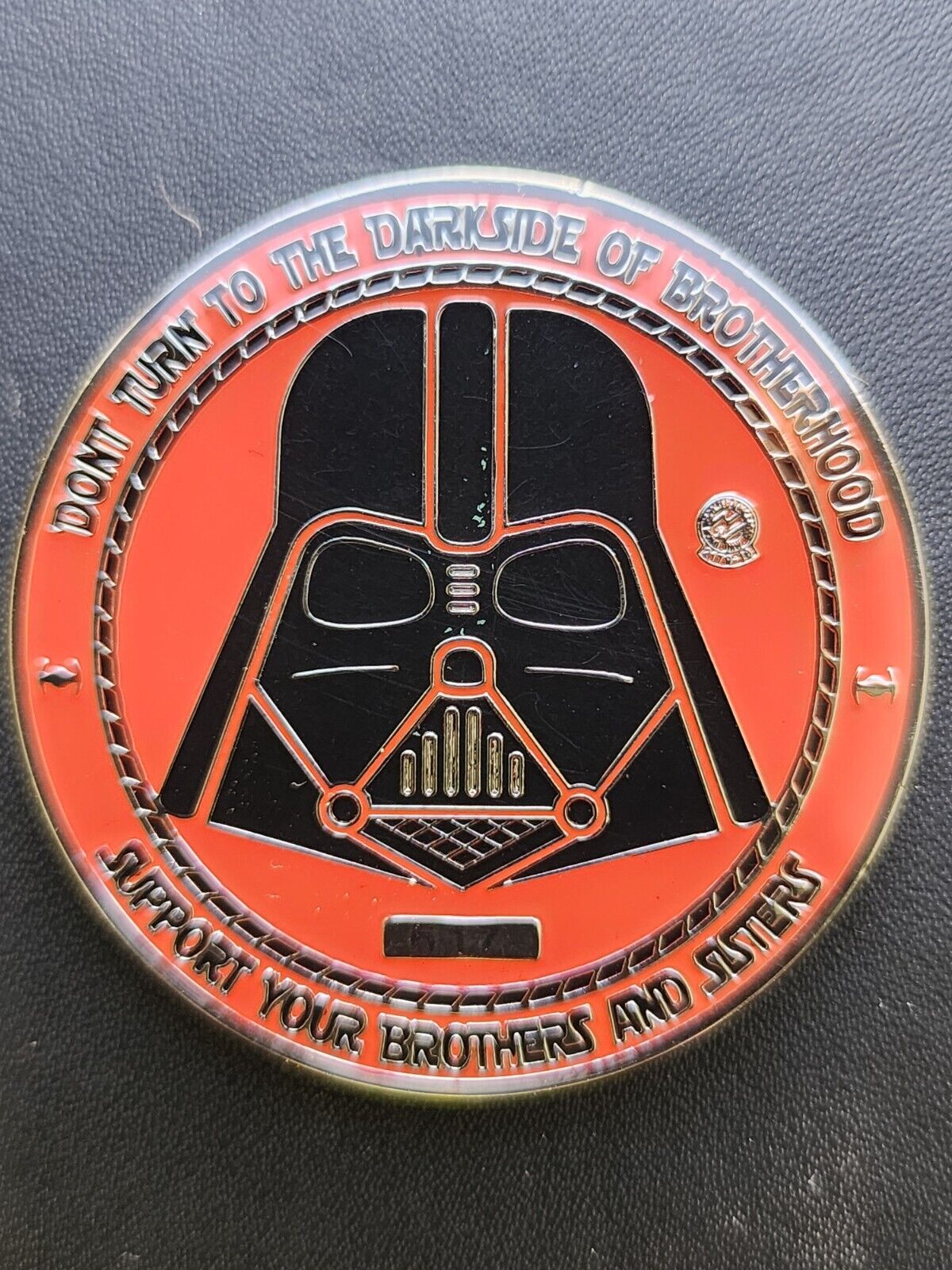 Ibew Challenge Coin Local 48 Vader Edition