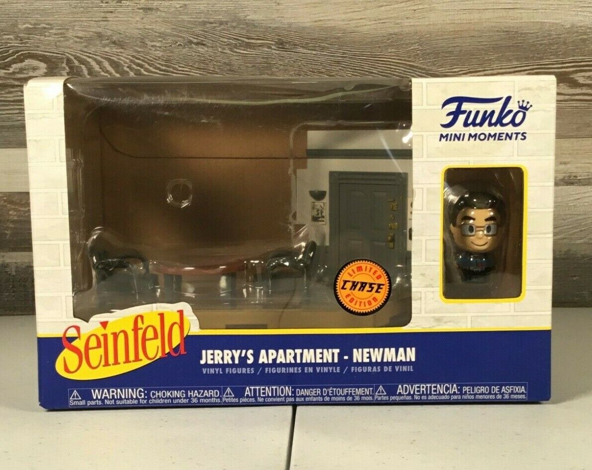 Funko Pop Seinfeld Mini Moment Jerry’s Apartment – Newman Chase SEE PICS Q04