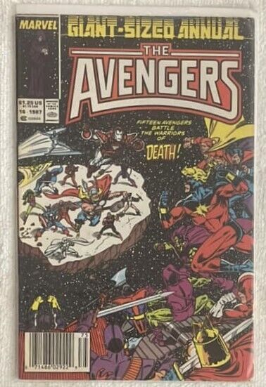 Avengers Annual #16 (RAW 7.5+ MARVEL 1986) Tom Defalco. Scheele