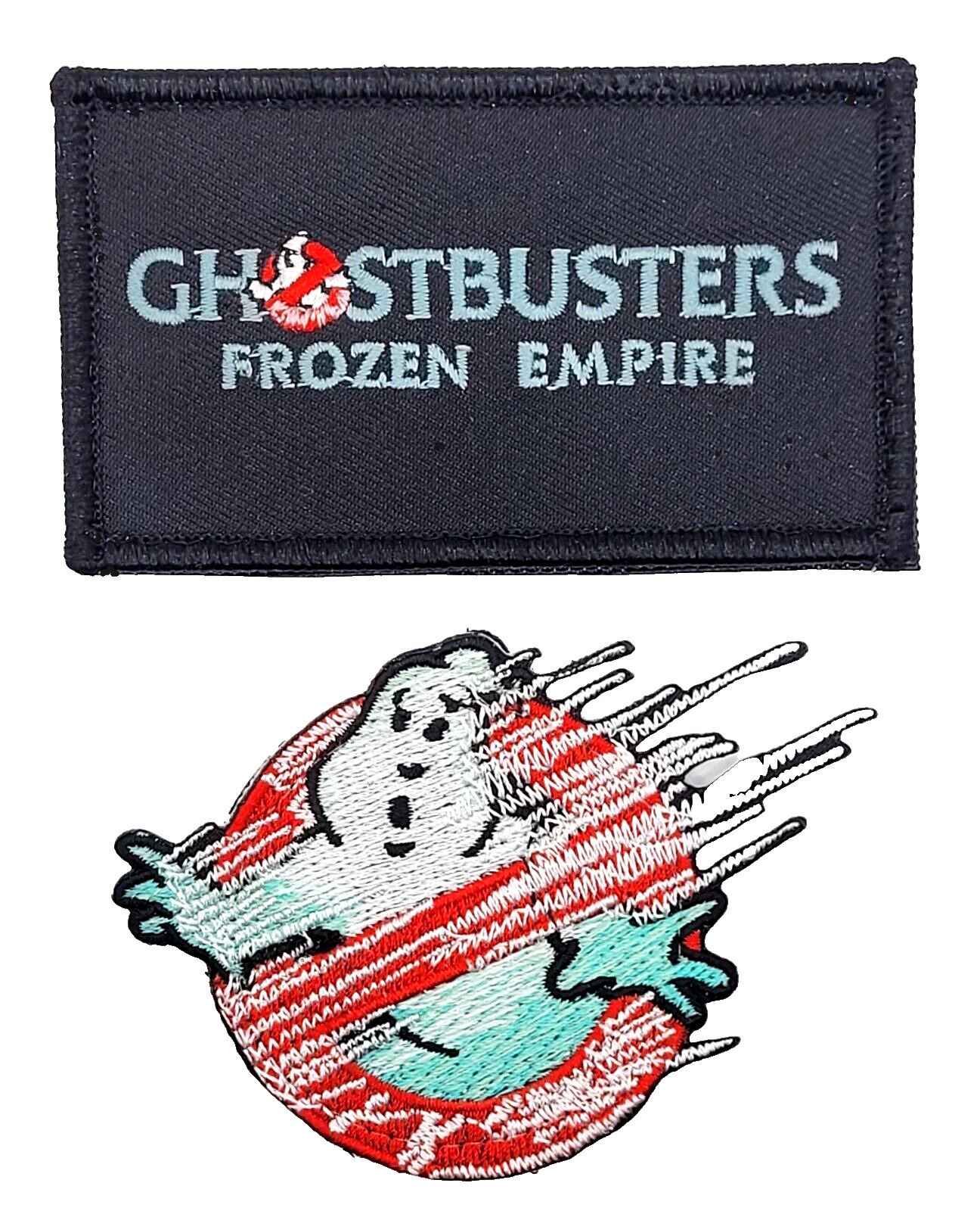 Ghostbusters Frozen Empire Tactical Patch (2pc Bundle Hook Fastener)