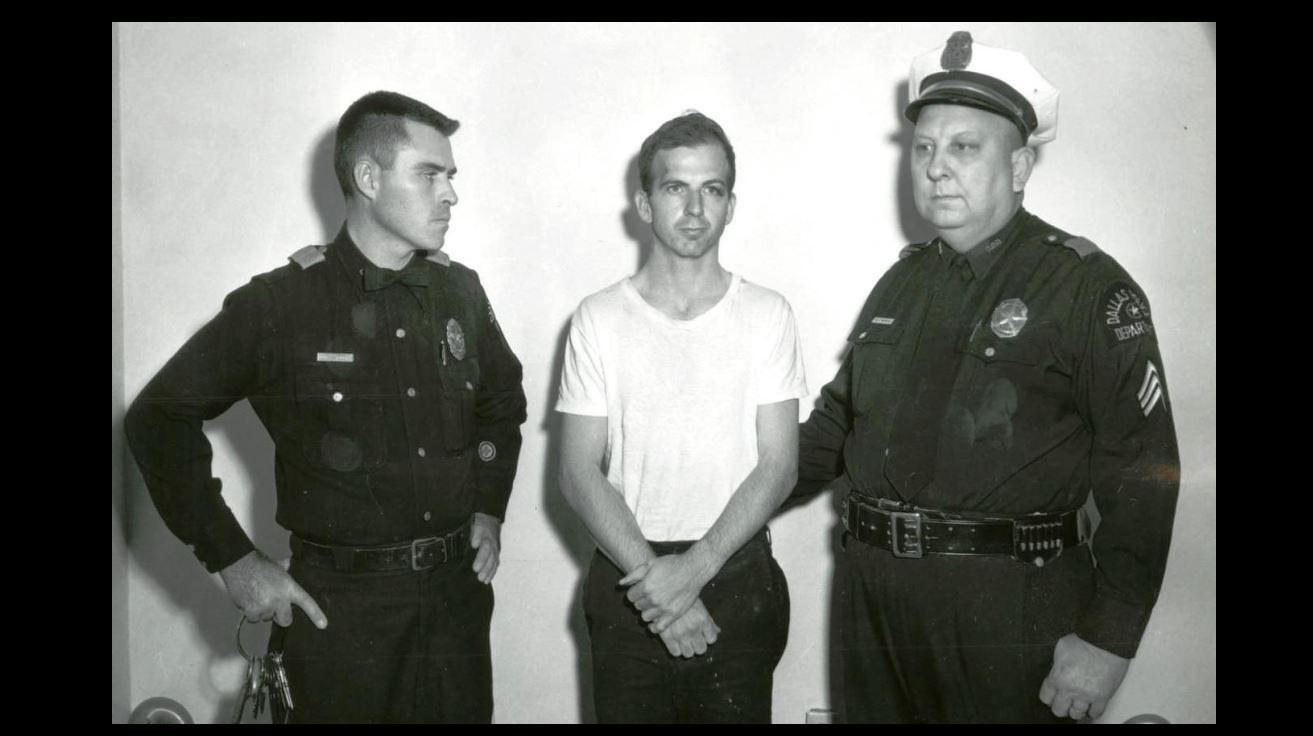 Lee Harvey Oswald Custody PHOTO John F Kennedy Assassination Dallas Police