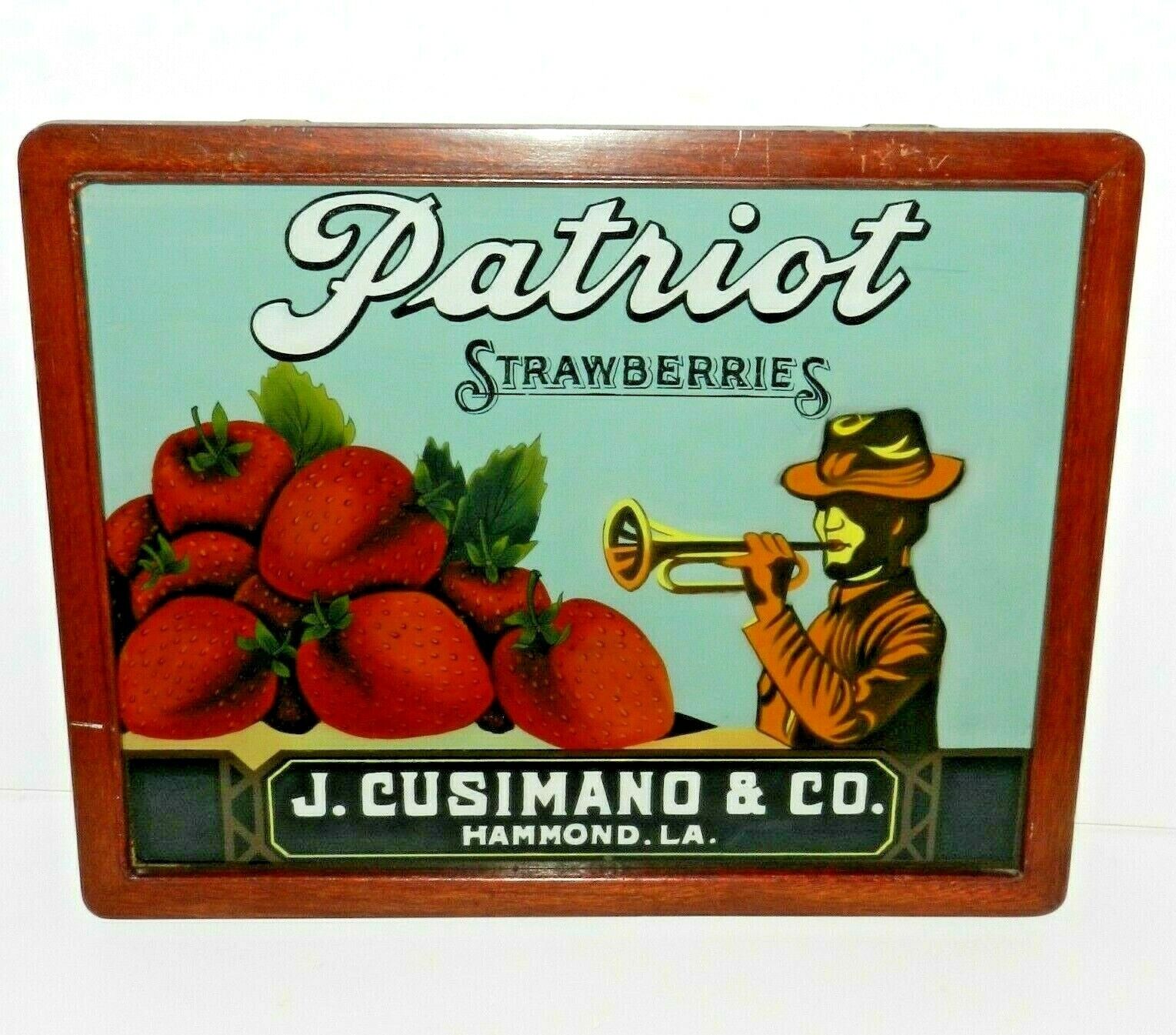 Orignal Patriot Strawberries J. Cusimano & Co. Advertising 20\