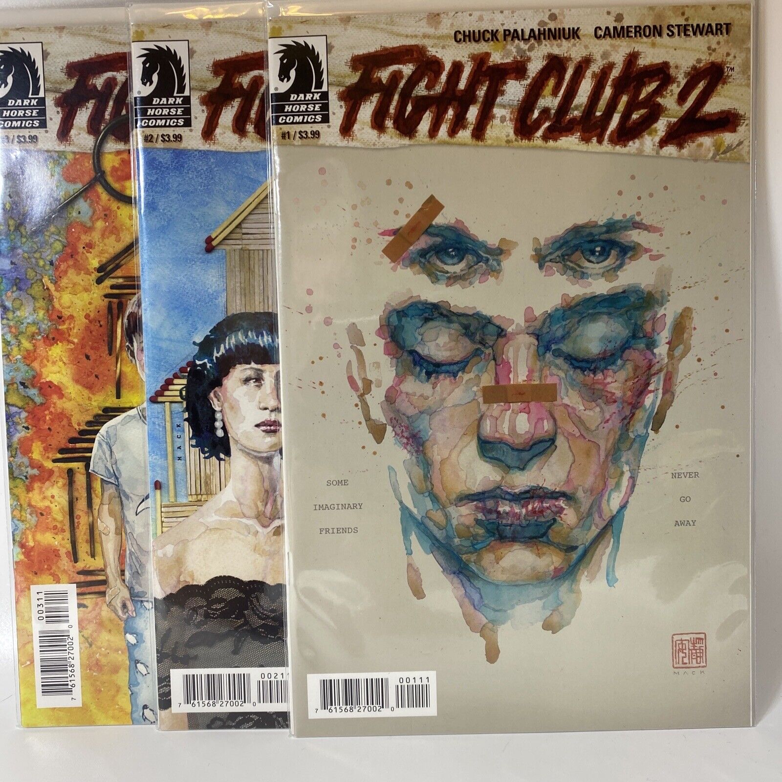 FIGHT CLUB 2 Dark Horse Comics 2015 3 Issue #\'s 1-3