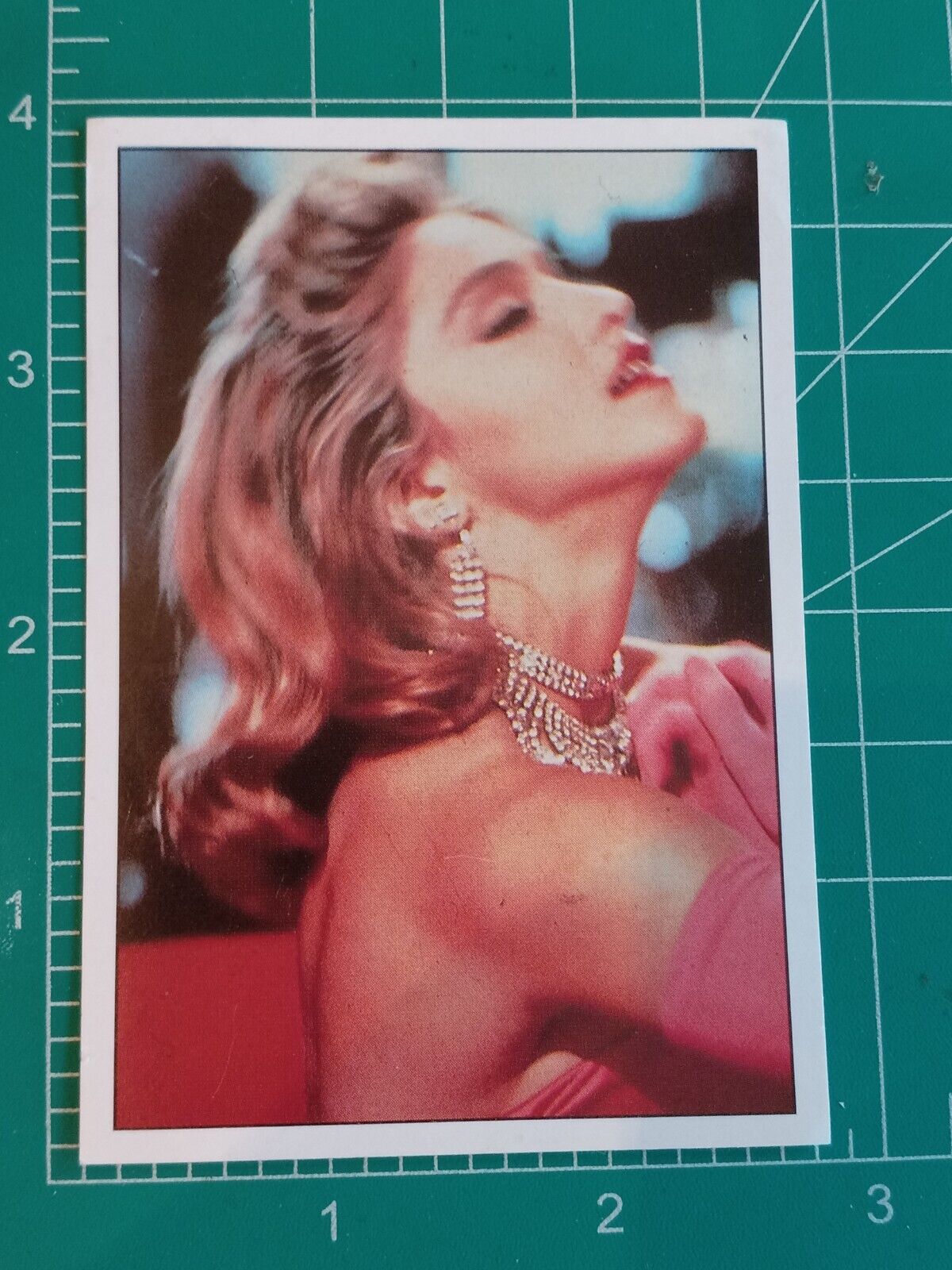 1986 Madonna Music rock pop sticker Card Panini Smash Hits Collection #94