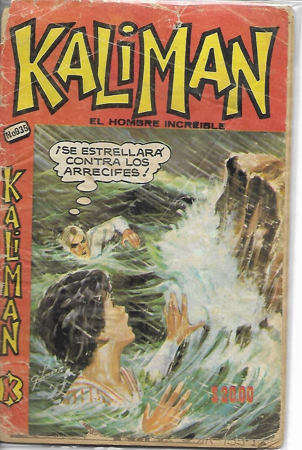 Kaliman El Hombre Increible #935 - Octubre 28, 1983 - Mexico