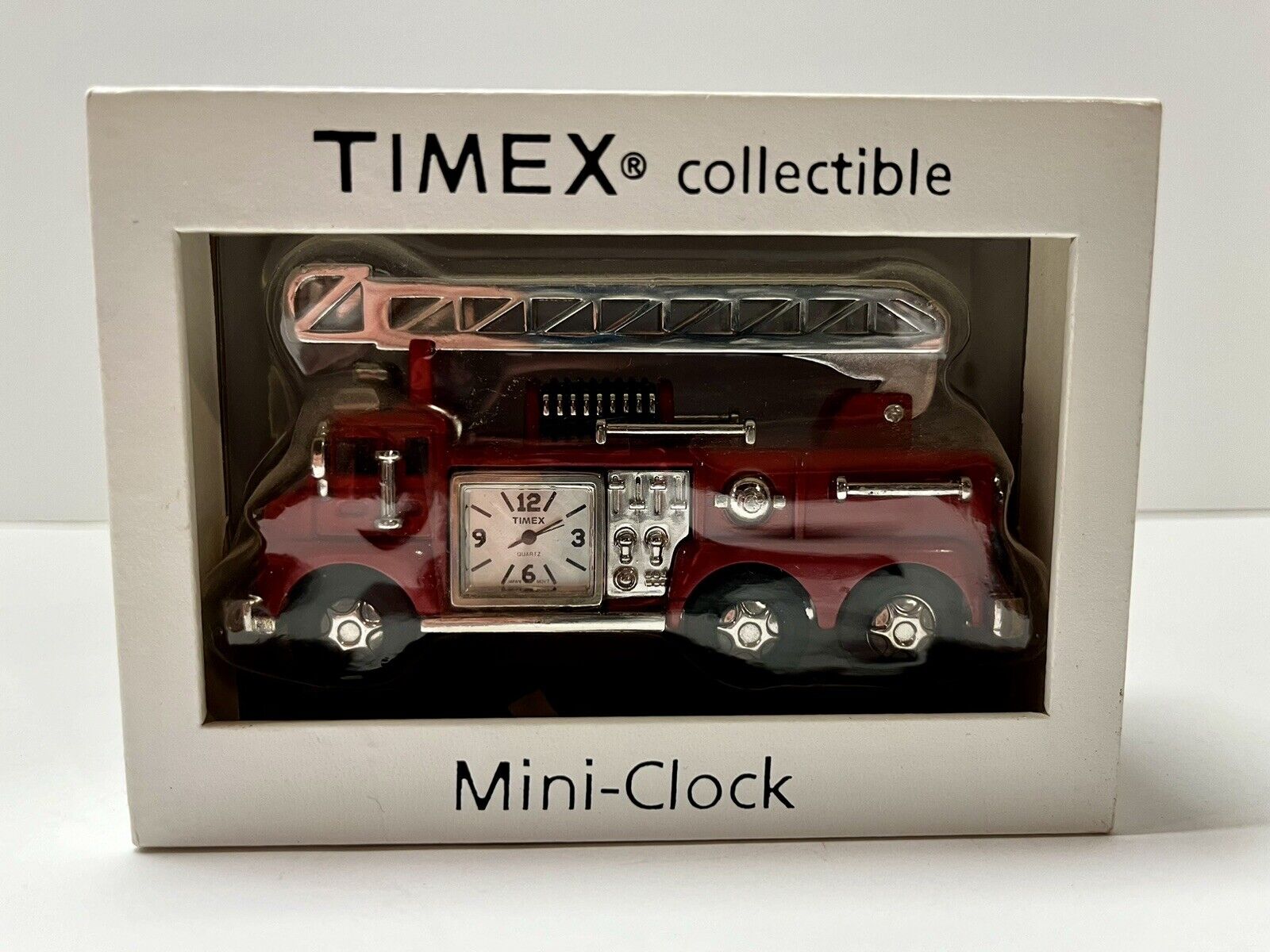 Timex Collectible Fire Dept Ladder Truck  / Mini-Clock in SEALED box