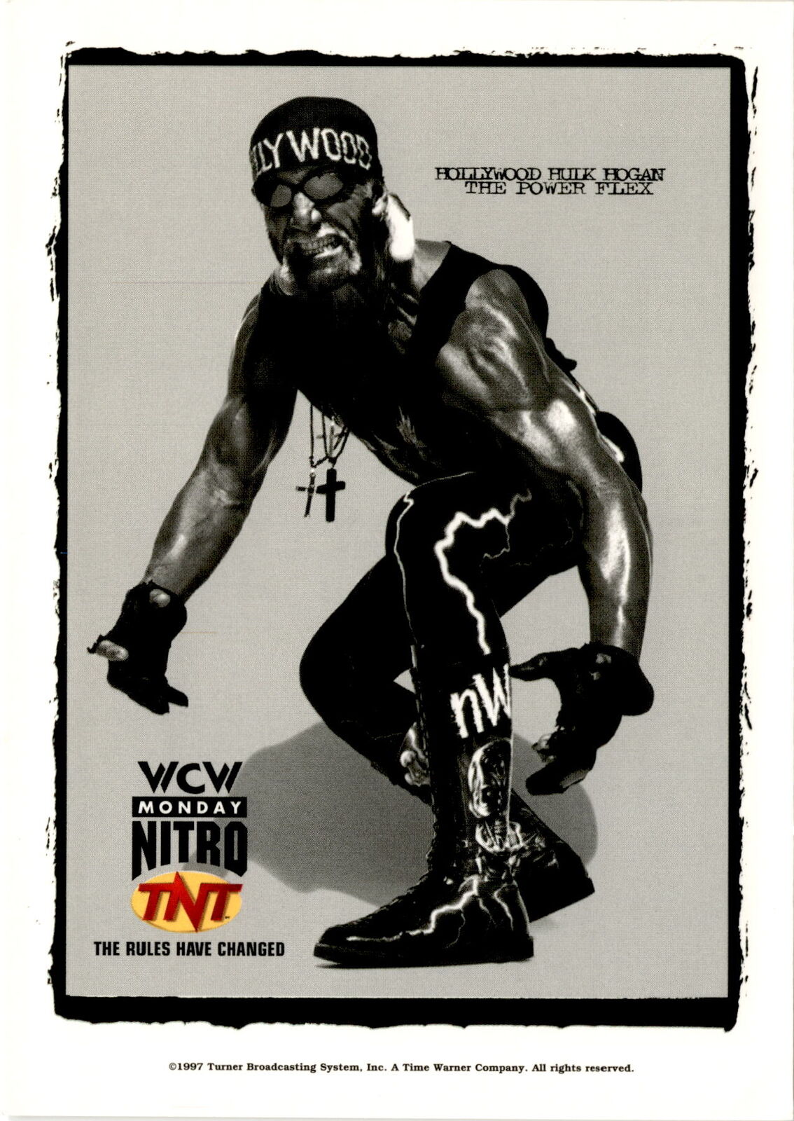 WCW Monday Nitro on TNT Hollywood Hulk Hogan Power Flex nW eBay