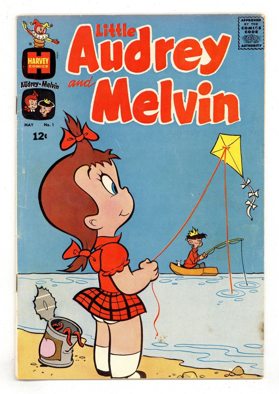 Little Audrey and Melvin #1 VG 4.0 1962