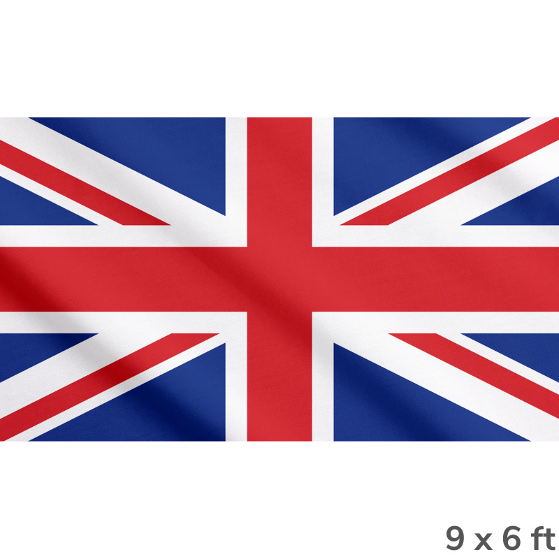 Extra Large Union Jack Flag 9x6ft Huge, Massive Union Flag Free UK Delivery