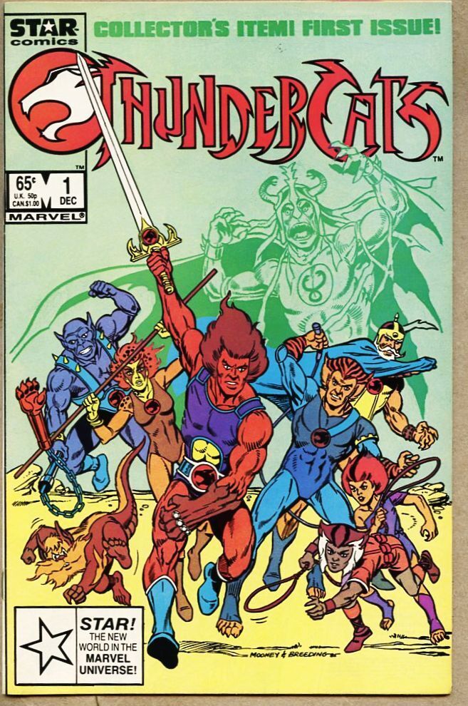Thundercats #1-1985 nm- 9.2 Marvel Jim Mooney / Brett Breeding