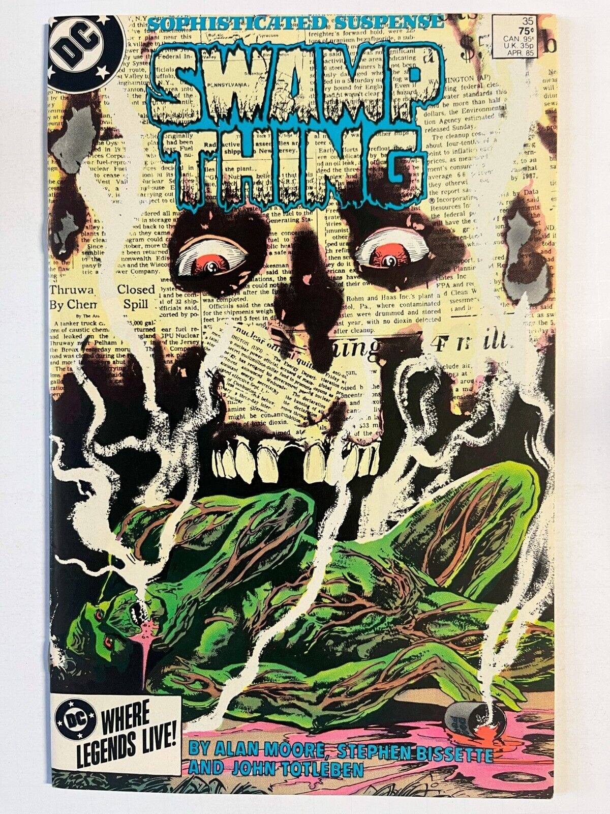 Saga of Swamp Thing (1982) #35