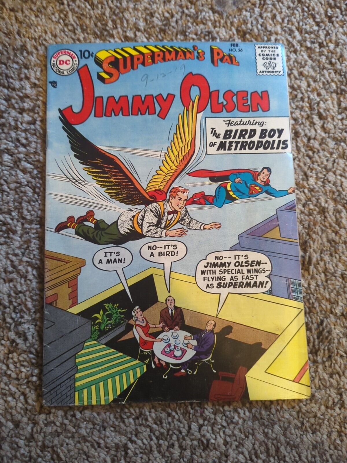 Superman\'s Pal Jimmy Olsen #20 April 1957 Silver Age SEE SCANS NICE COPY 🔥🔥