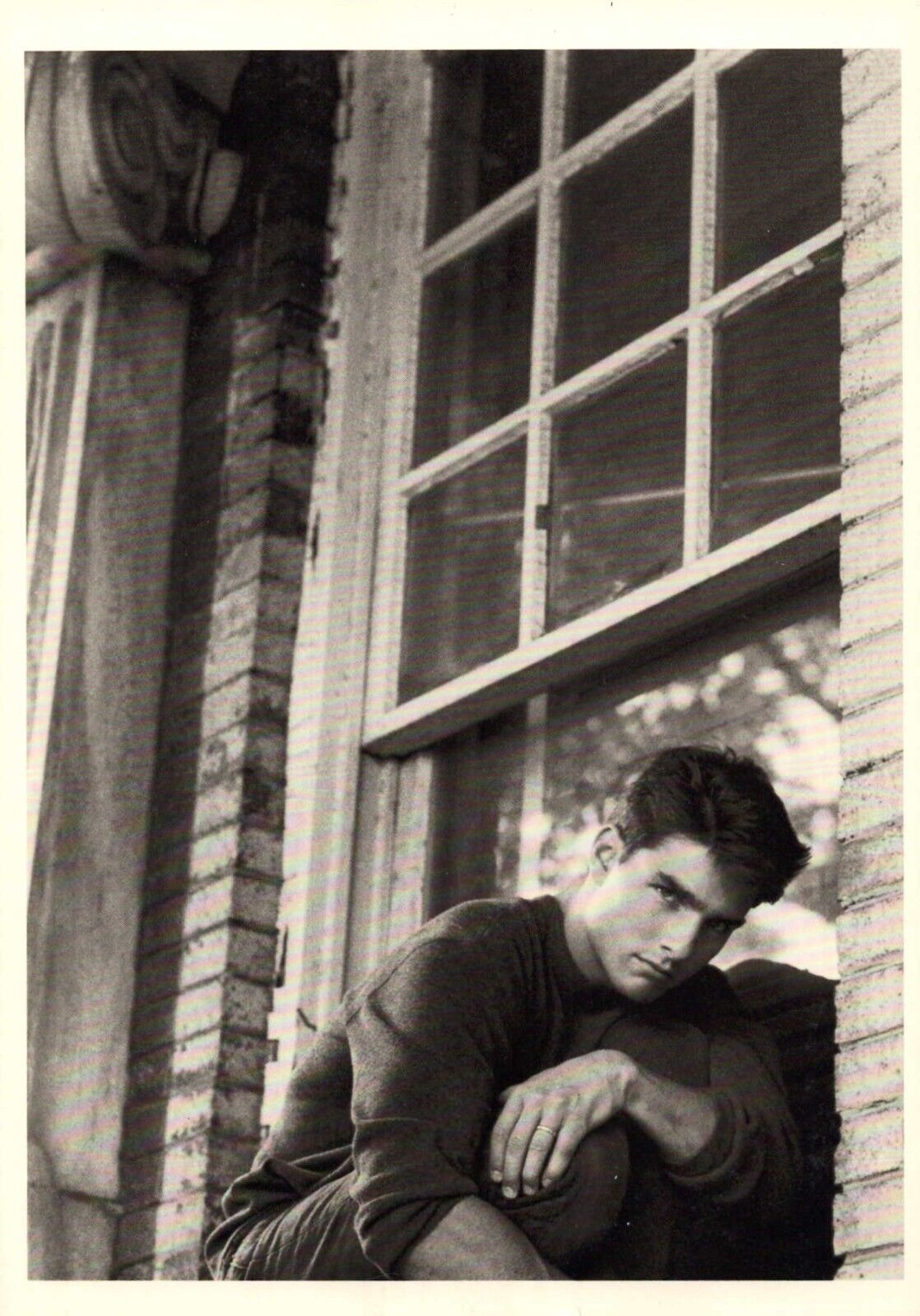 Tom Cruise Actor Dallas 1988 Photo by Herb Ritts Postcard