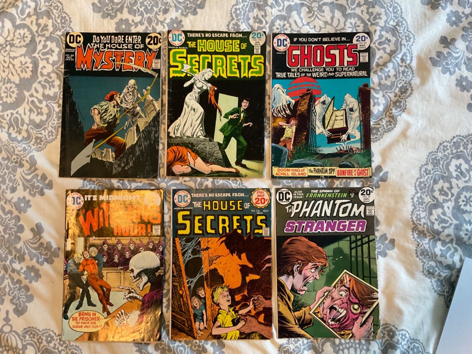 DC Bronze Age Horror lot of 6 Wrightson, Dominguez, Cardy Lot