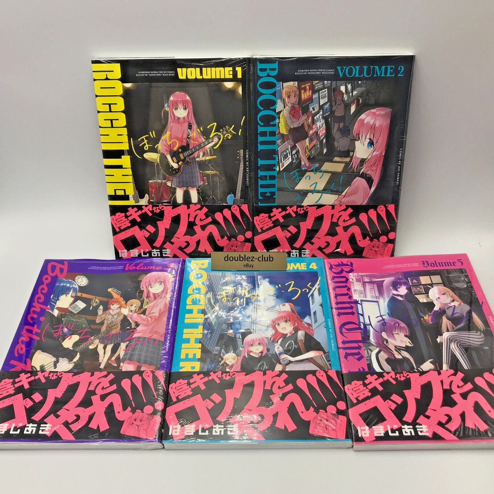 Bocchi The Rock Tankobon Comic Vol.1-5 Complete Set Japanese Manga