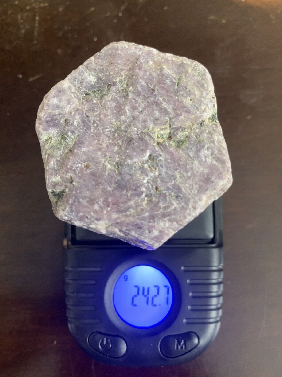 242.7 Grams Natural Rough Ruby Stone Record Keeper Crystal