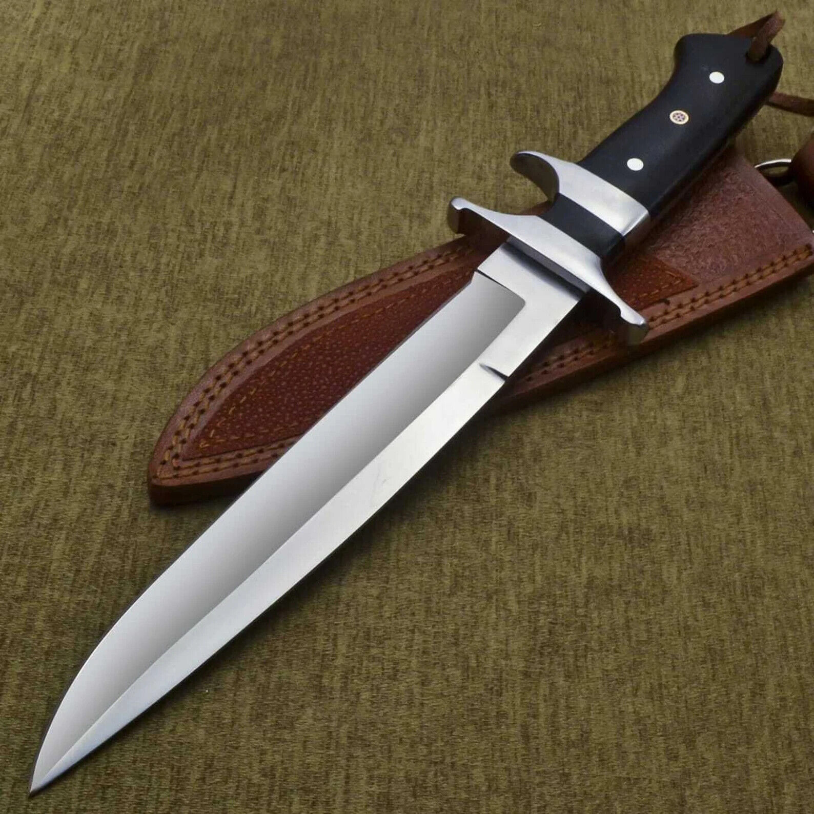 Bob Loveless Sub Hilt Knife, Hunting Knife, Custom Handmade Knife,D2 Steel Knife