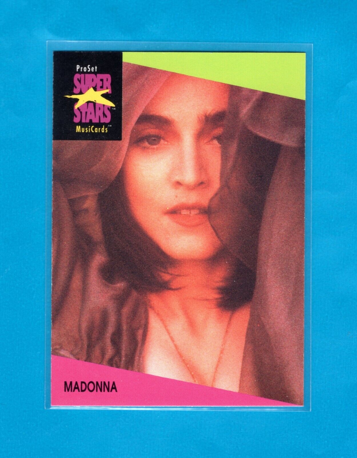 1991 Pro Set SuperStars MusiCards #68 Madonna NM