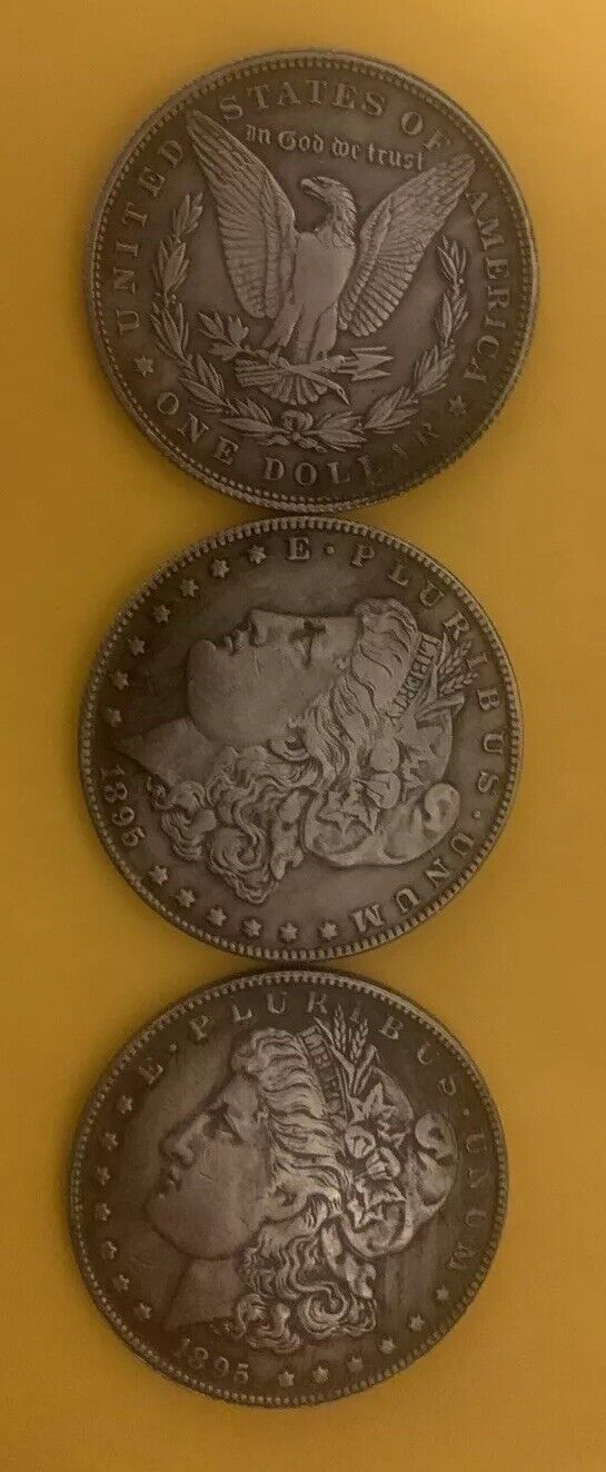 Magician\'s  Silver Coin Morgan Dollar
