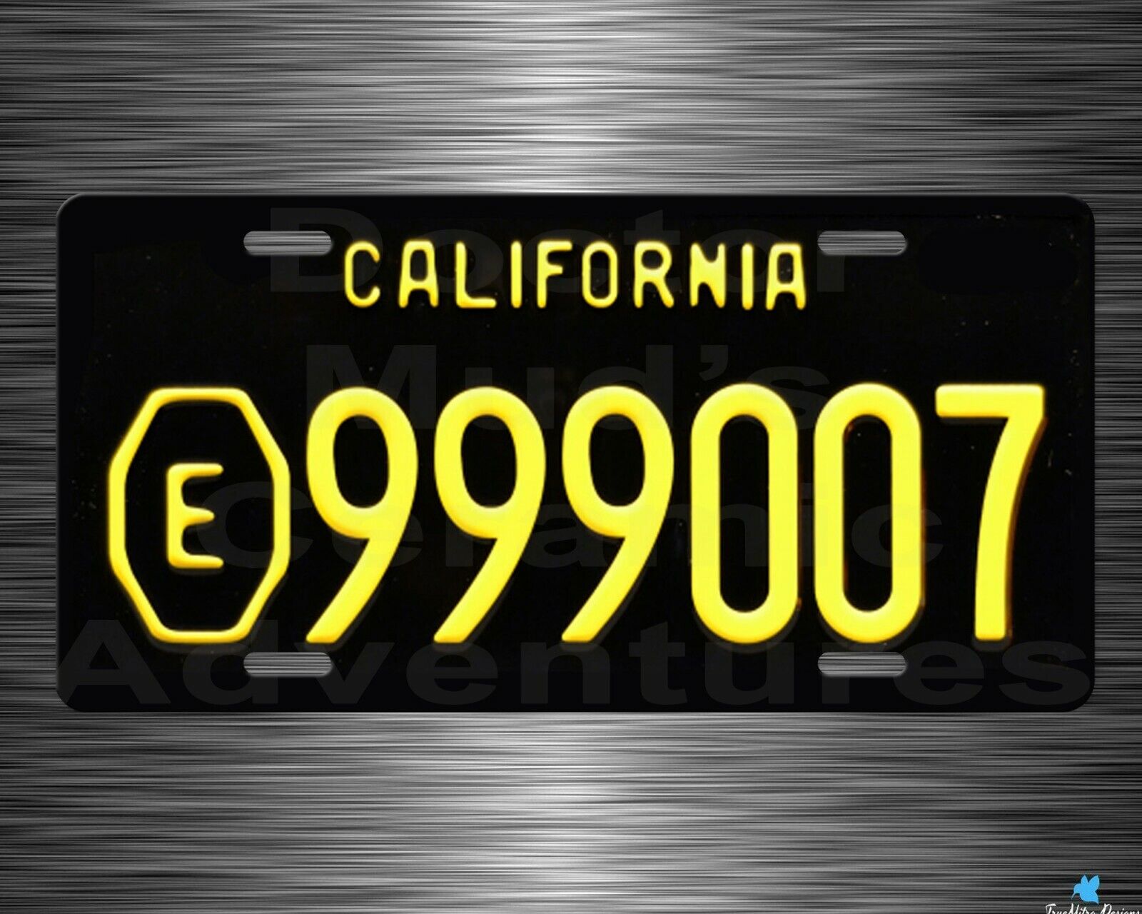   LA County Squad 51 Emergency Metal License Plate 999007