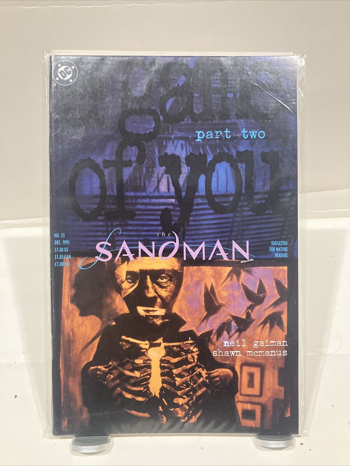 Sandman #33 A Game of You Part Two DC Comics December 1991 Gaiman McManus