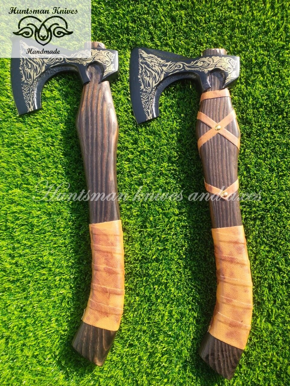 Lots of Custom Made Engraved Axes Sales offer for Bulk quantities