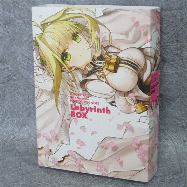 FATE/EXTRA CCC OP Production Note LABYRINTH BOX Complete Art Set Book C84 Ltd