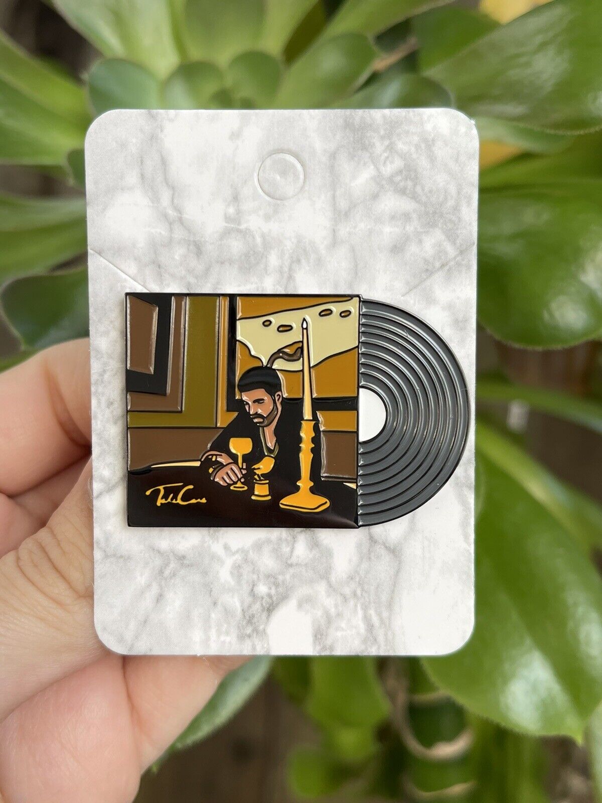 Drake - Take Care Vinyl Pin