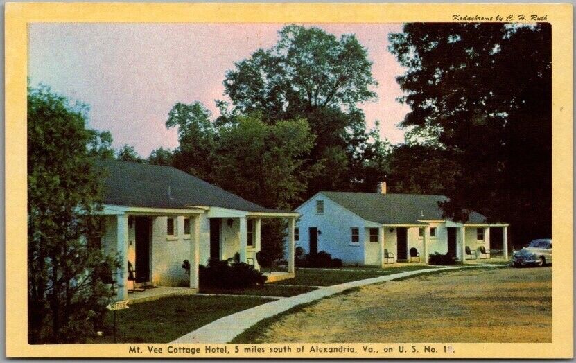 1950s Alexandria, Virginia Postcard \