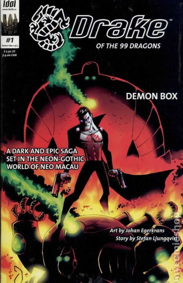 Drake Demon Box #1 VF 2003 Stock Image