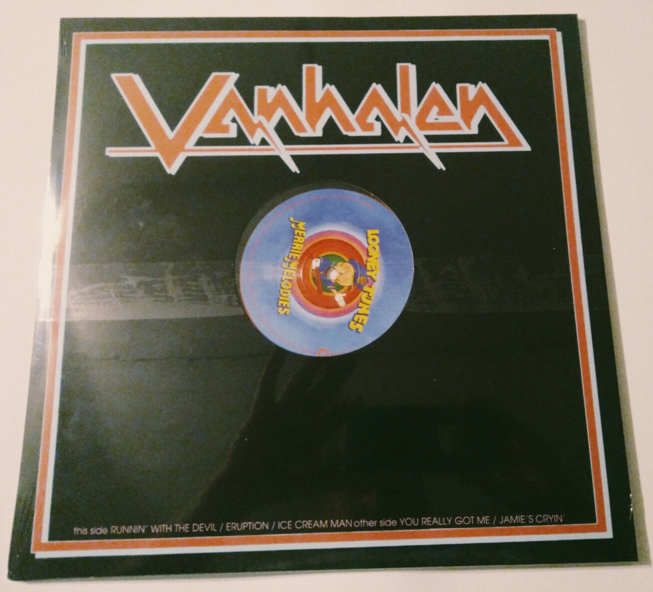 VAN HALEN Red Vinyl Promo Copy 12” Looney Tunes Merrie Melodies 1978