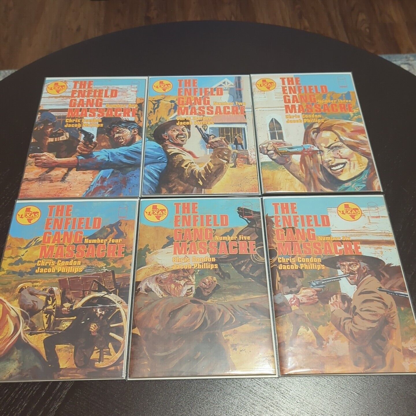 Image Comics THE ENFIELD GANG MASSACRE #1-6 Complete Set NM+ A Cvrs 1st Prints
