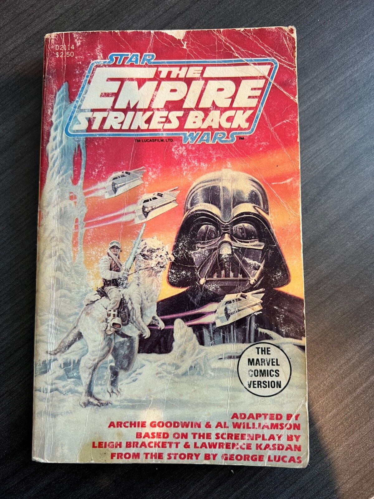 Star Wars Empire Strikes Back 1980 Paperback Marvel Comic Version - Purple Yoda