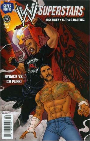 WWE Superstars (Vol. 1) #2 (2nd) FN; Super Genius | Ryback vs CM Punk - we combi