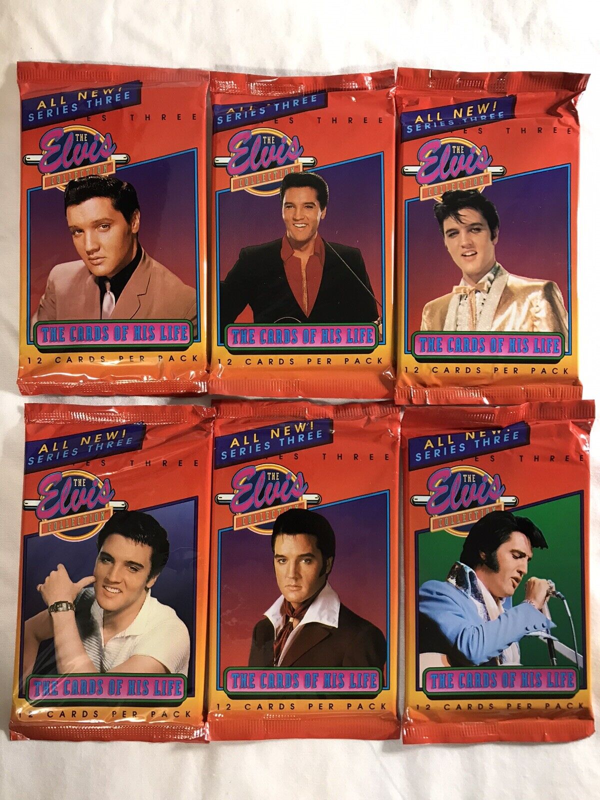 1993 Elvis Presley Collection Trading Card Pack Series 3 