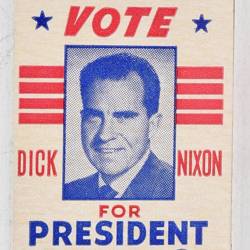1968 Vote Richard Nixon US President Campaign Republican Party Candidate