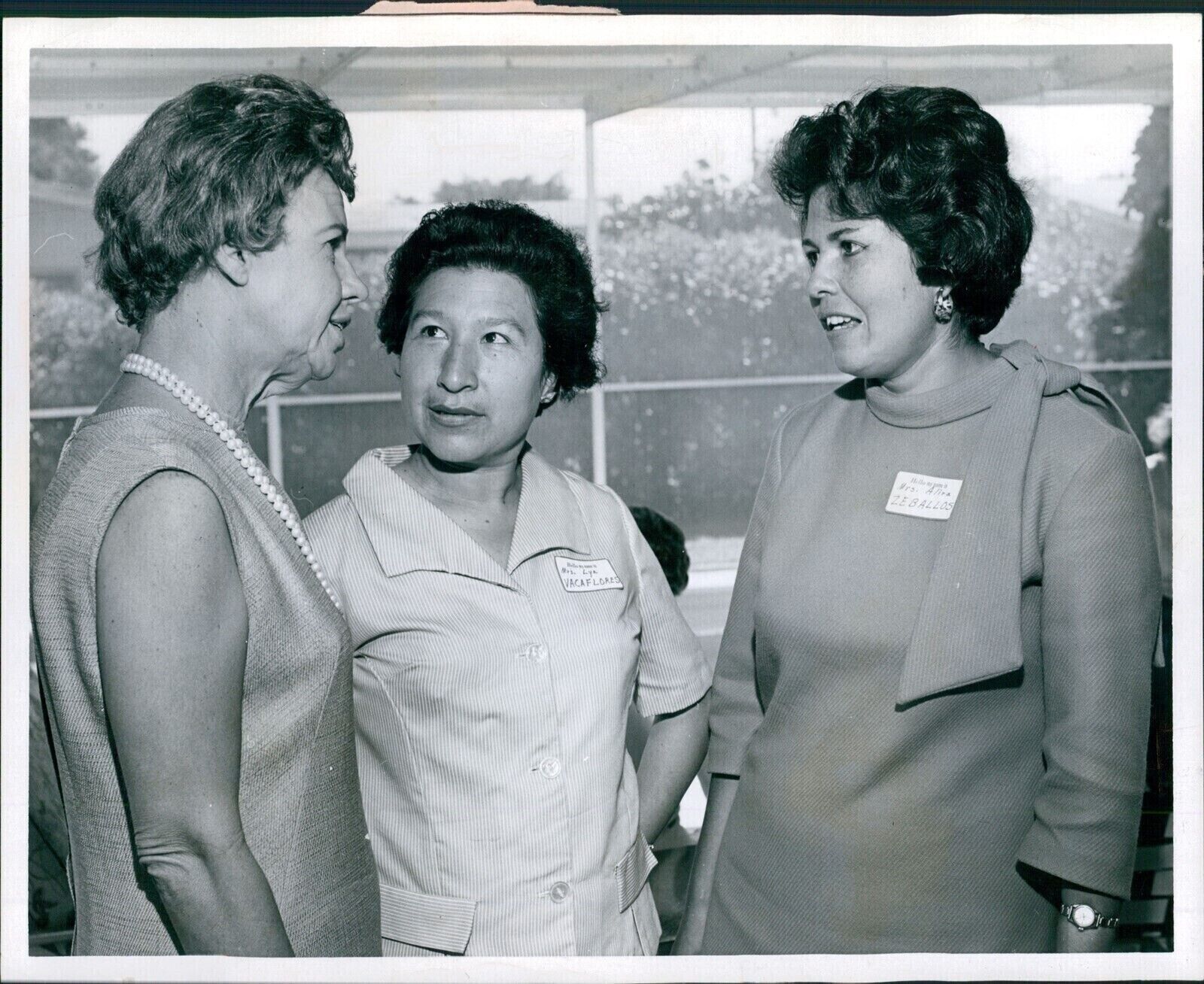 1967 Adele Weaver President Fl Alira Zebra Vacaflores Trial Women 8X10 Photo