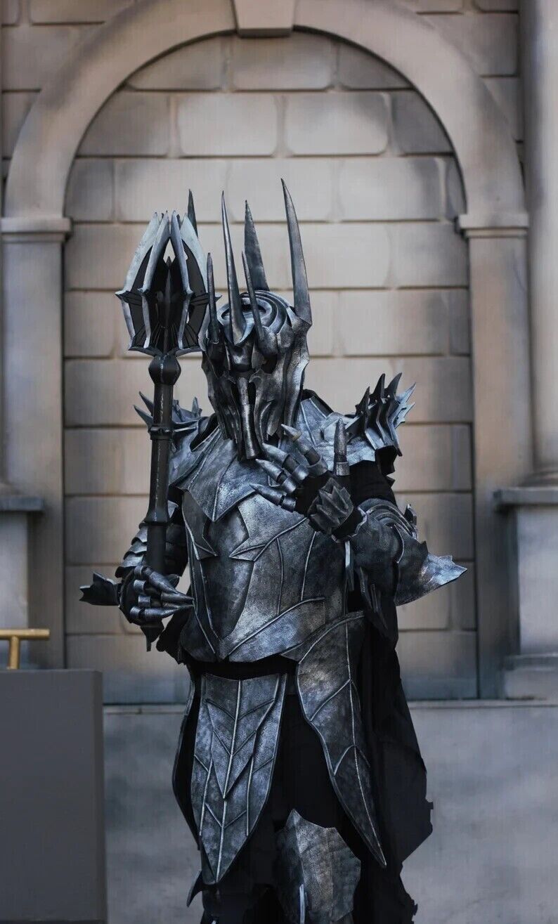 Medieval Armor FULL SUIT Sauron cosplay Halloween Costume Cosplay