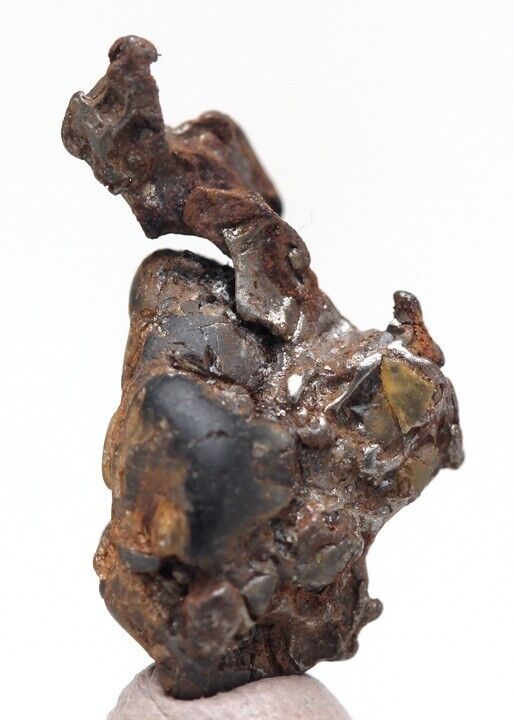 RARE Admire Iron Meteorite Specimen Pallasite Skeleton Olivine Meteor KANSAS