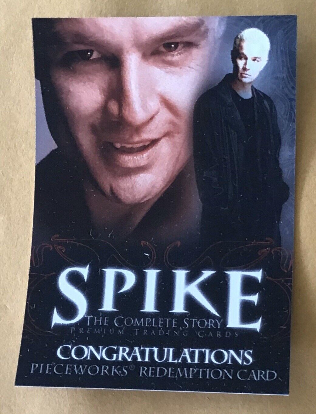 2005 Inkworks Spike The Complete Story James Marsters Redemption Cards EXPIRED