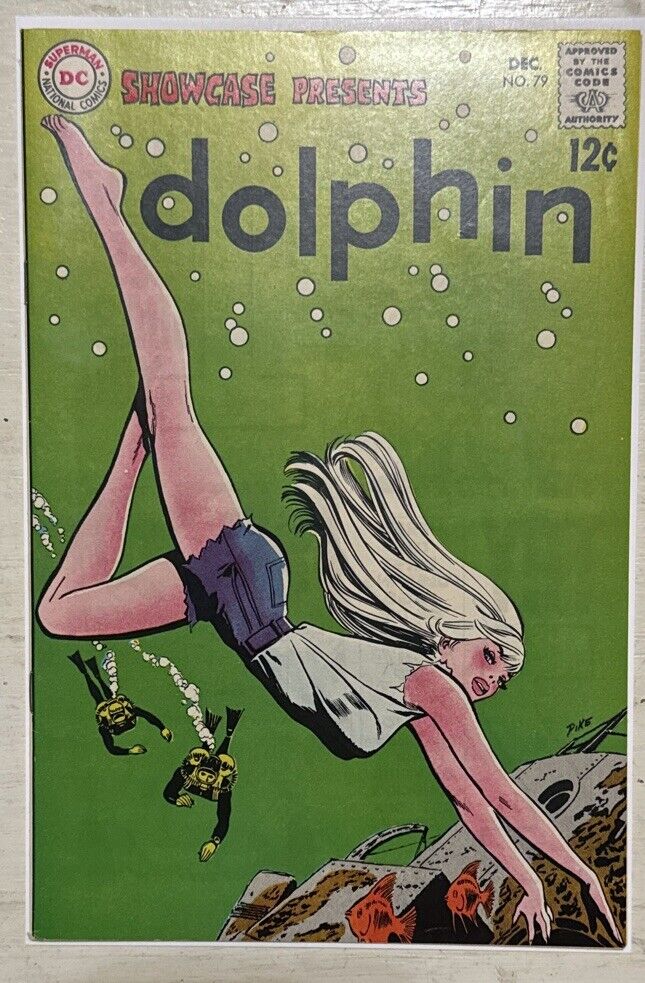 Showcase #79 NM- HIGH GRADE DC Comic KEY 1st App of Dolphin Silver Age 12¢
