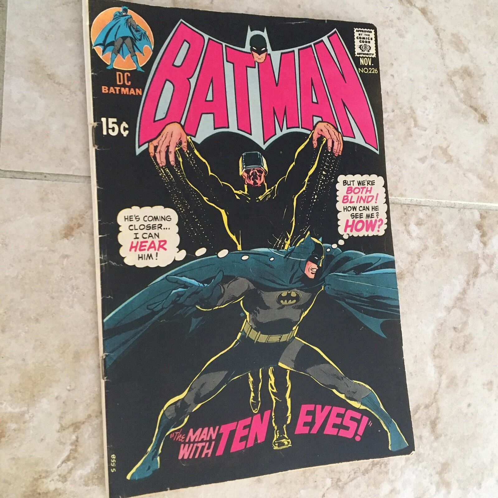 Batman; The Man With Ten Eyes