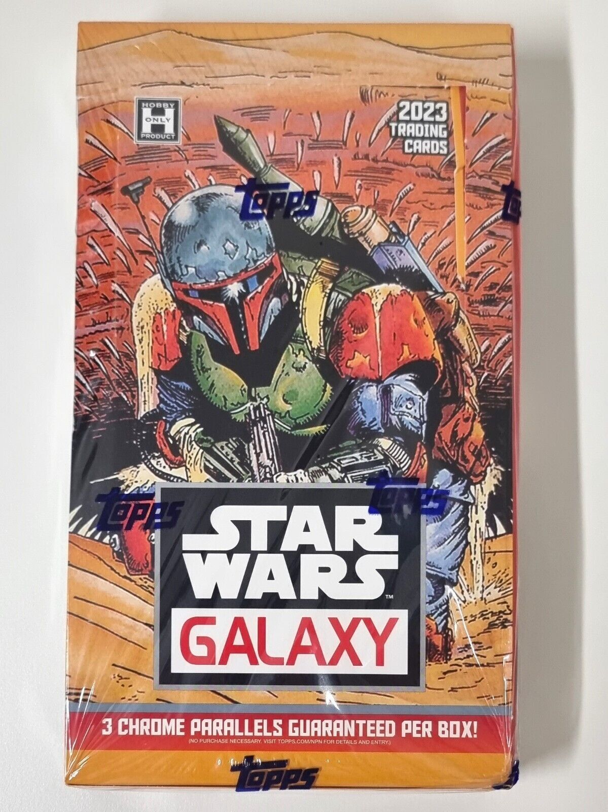 Star Wars Galaxy Topps Chrome 2023 Hobby Box Sealed