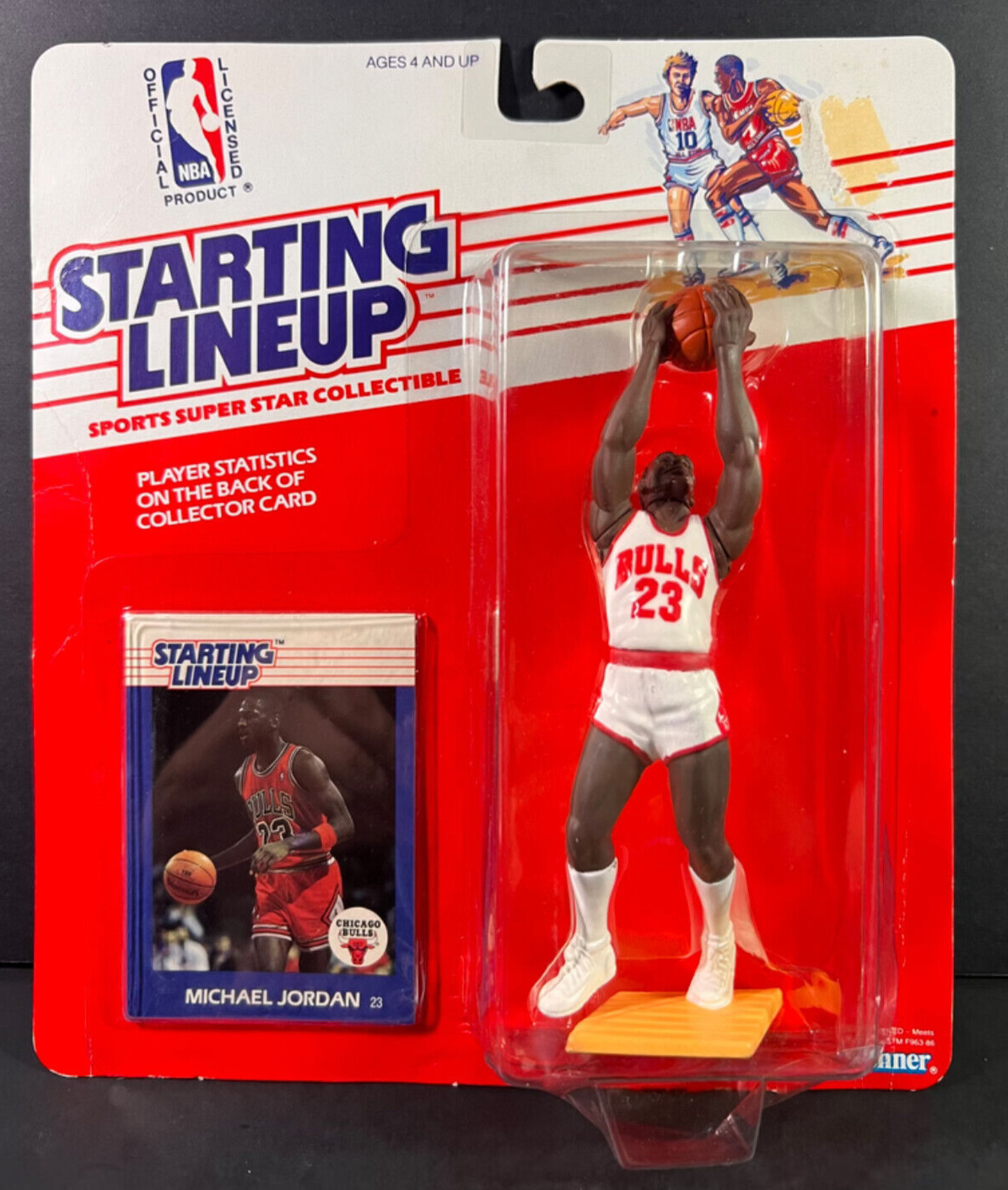 1988 Starting Lineup Michael Jordan Chicago Bulls Figure Kenner NBA HOF