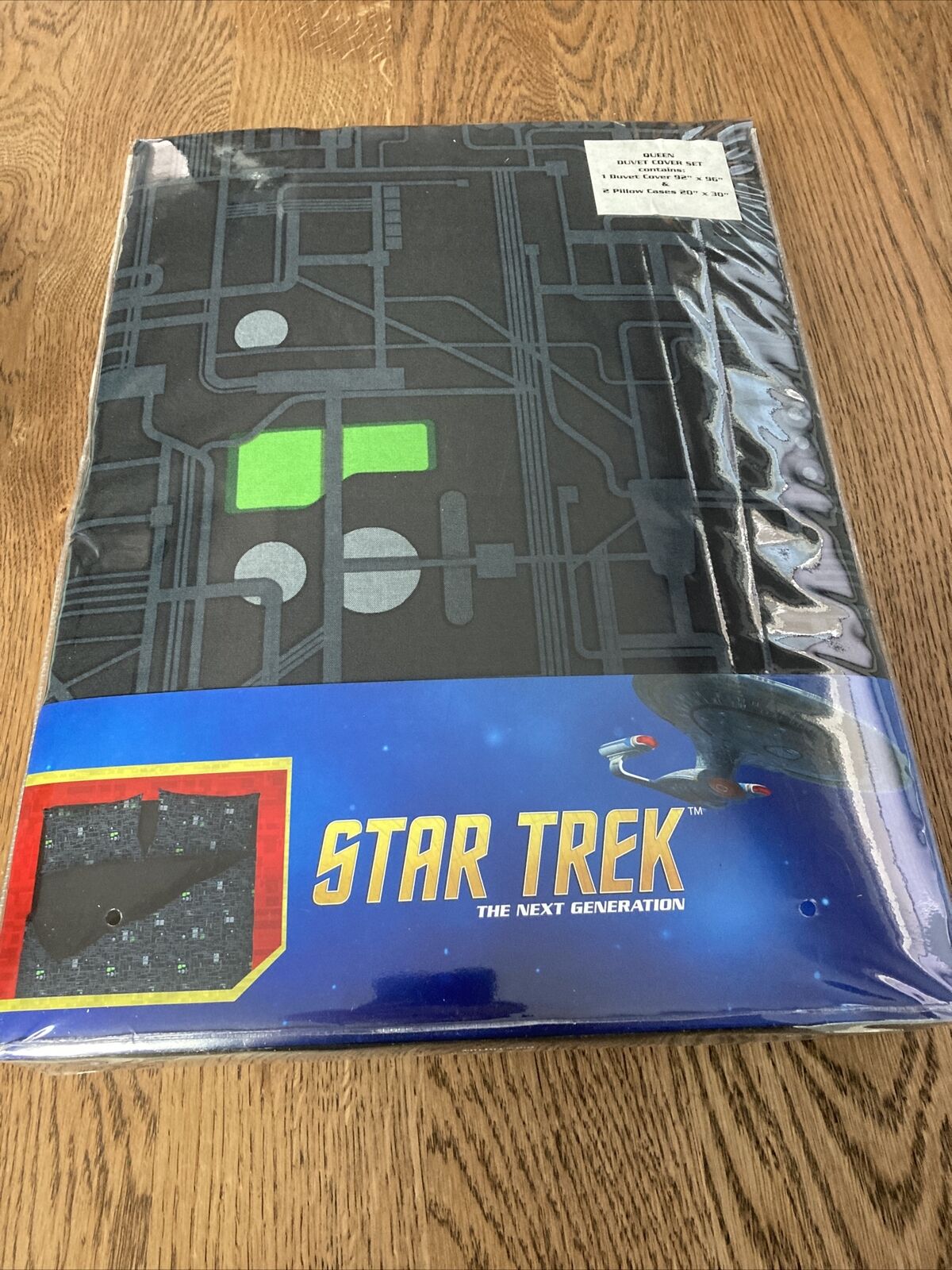 King Star Trek The Next Generation Borg Cube Duvet Cover And Pillowcases 